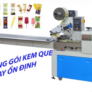 máy đóng gói kem que tự động