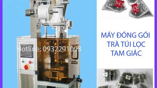Máy đóng gói trà tam giác tự động