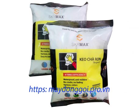 túi bột chà ron keo chít mạch đóng gói bằng máy tự động túi bột chà ron keo chít mạch đóng gói bằng máy tự động