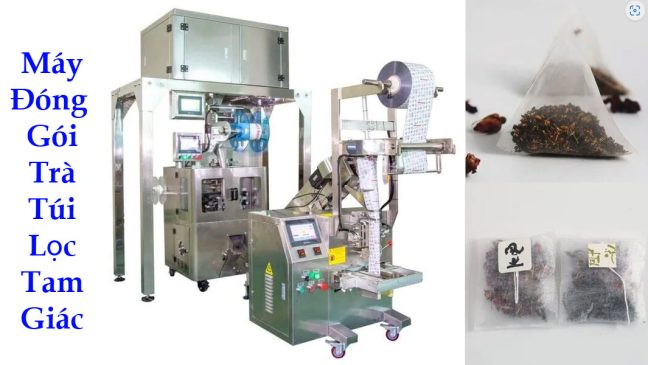 Máy đóng gói trà túi lọc tam giác tự động Máy đóng gói trà túi lọc tam giác tự động