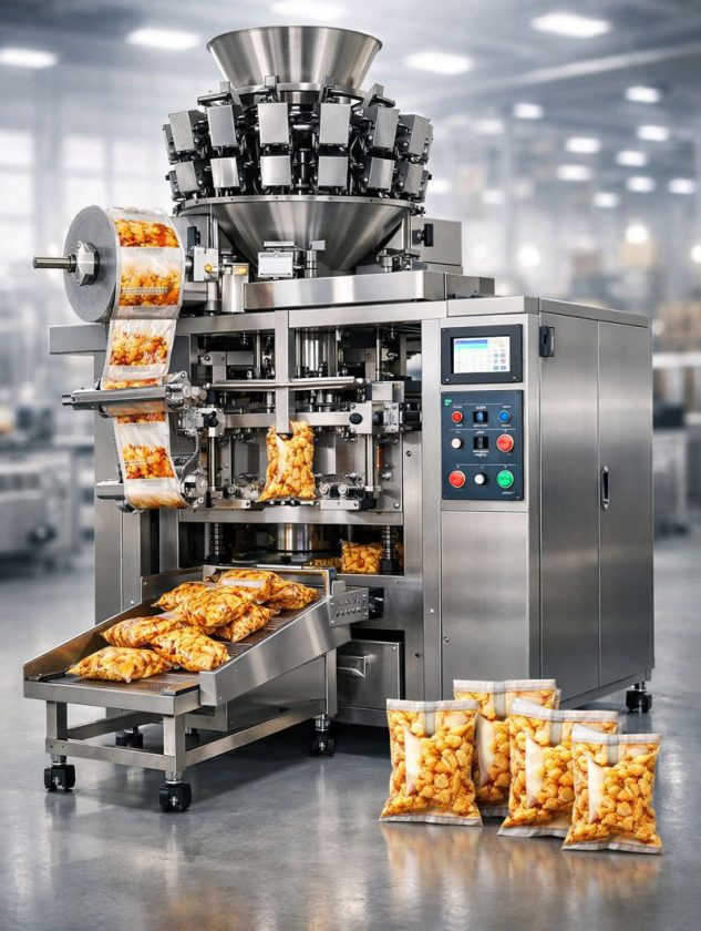 Tổng Quan Về Bao Bì Đóng Gói Năm 2026 3 Bao bì đóng gói lắp trên máy đóng gói