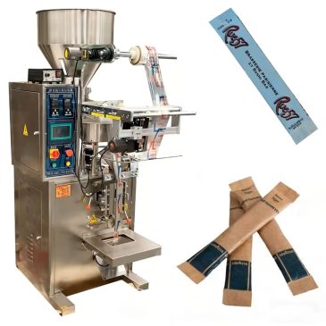 Máy đóng gói đường que tự động giá rẻ Máy đóng gói đường que tự động giá rẻ