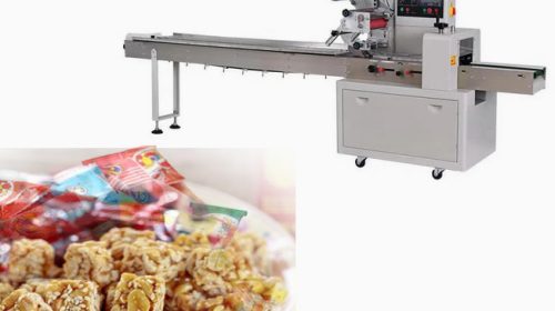 Máy đóng gói kẹo lạc bao bì đẹp