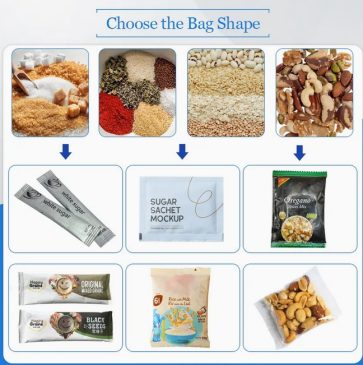 Máy đóng gói hạt snack hạt hướng dương máy đóng gói hạt snack hạt hướng dương